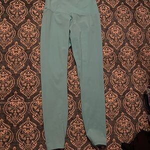 Teal High-Waisted Leggings